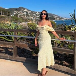 NWT Zara Asymmetrical Lace Dress size Medium